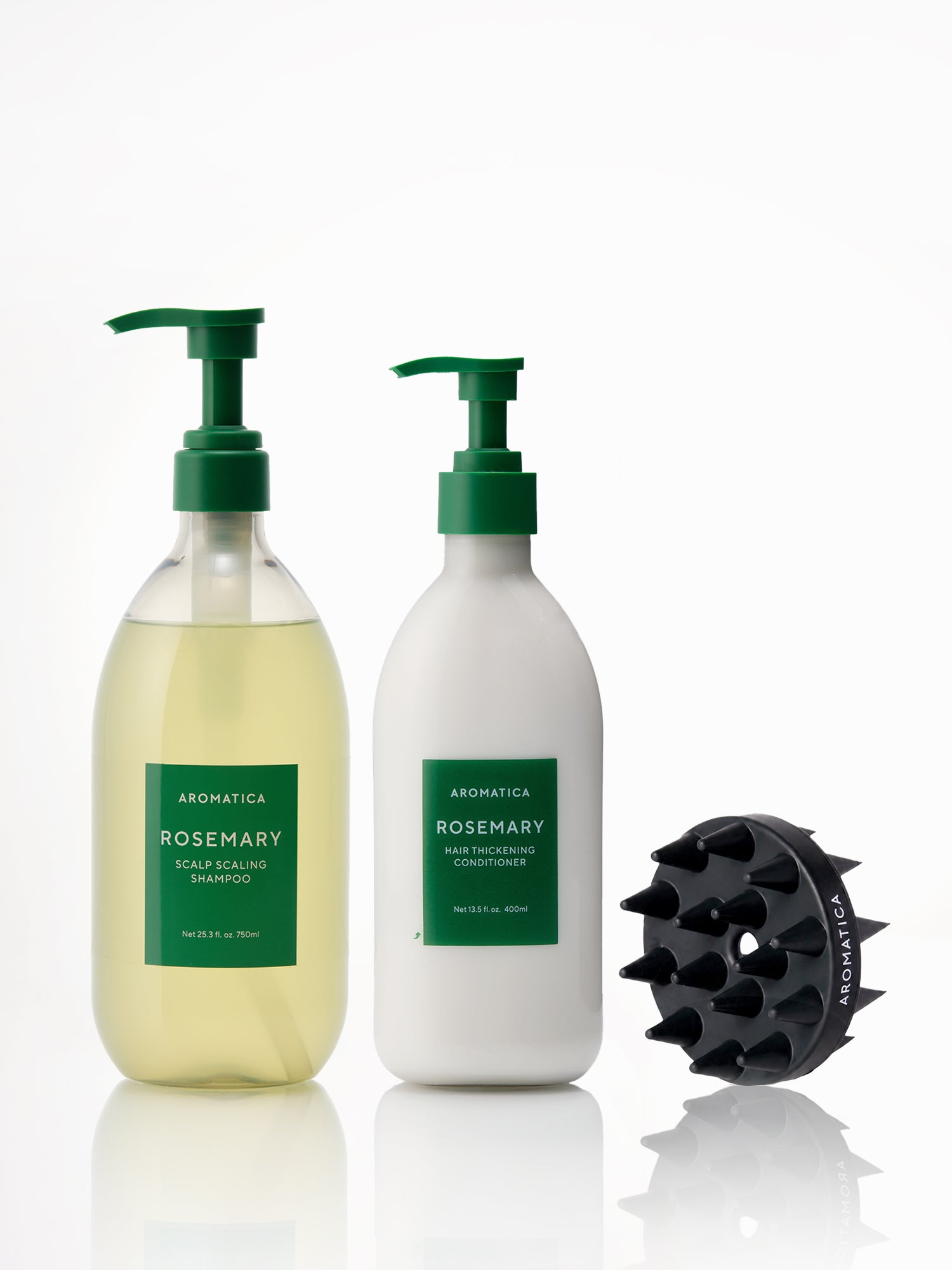 Rosemary彩 Rosemary Scalp Care Value-Size Set – AROMATICA Global