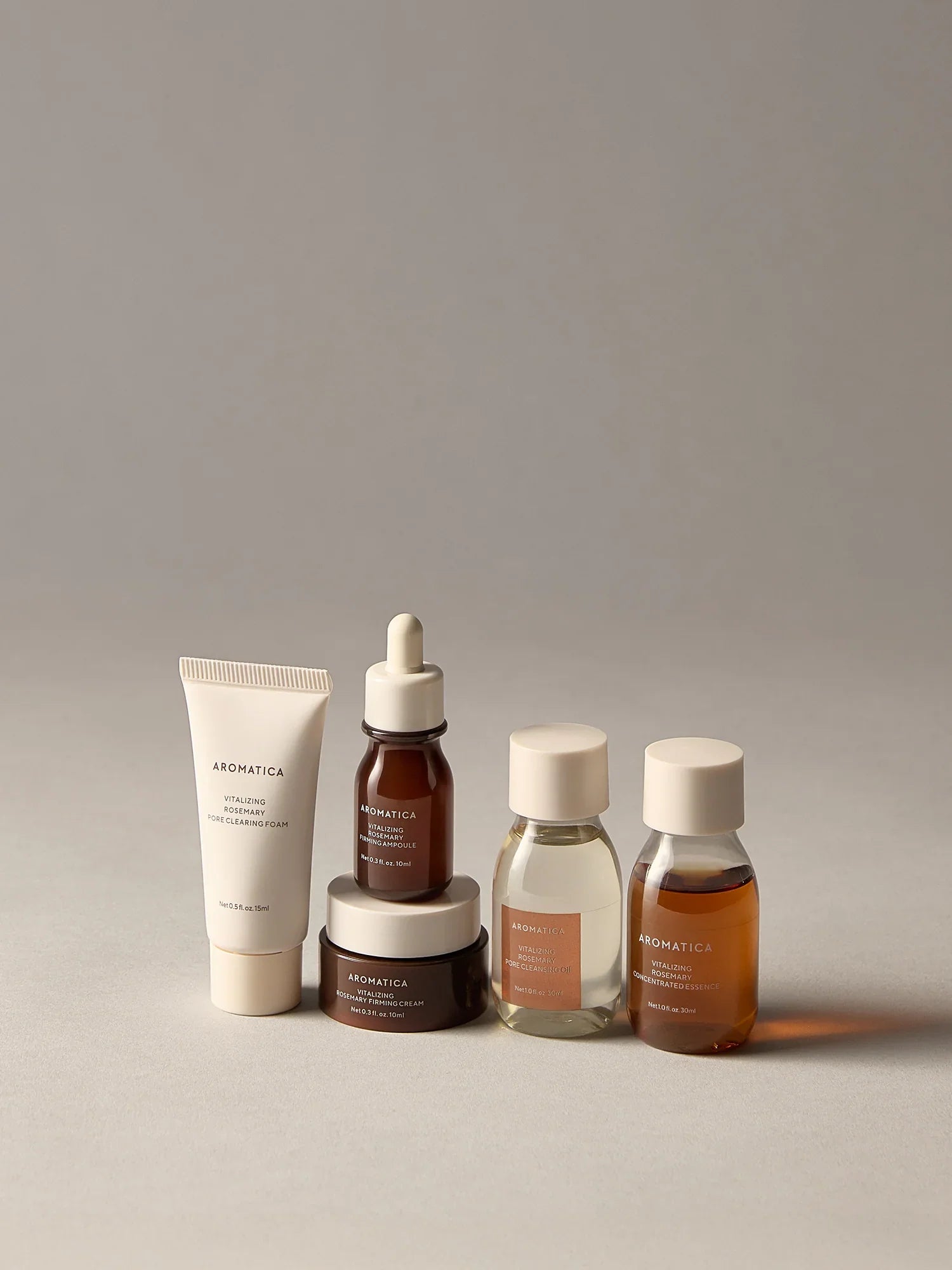 AROMATICA roremaryビタライジング セット Rosemary Skincare Discovery Set – AROMATICA Global