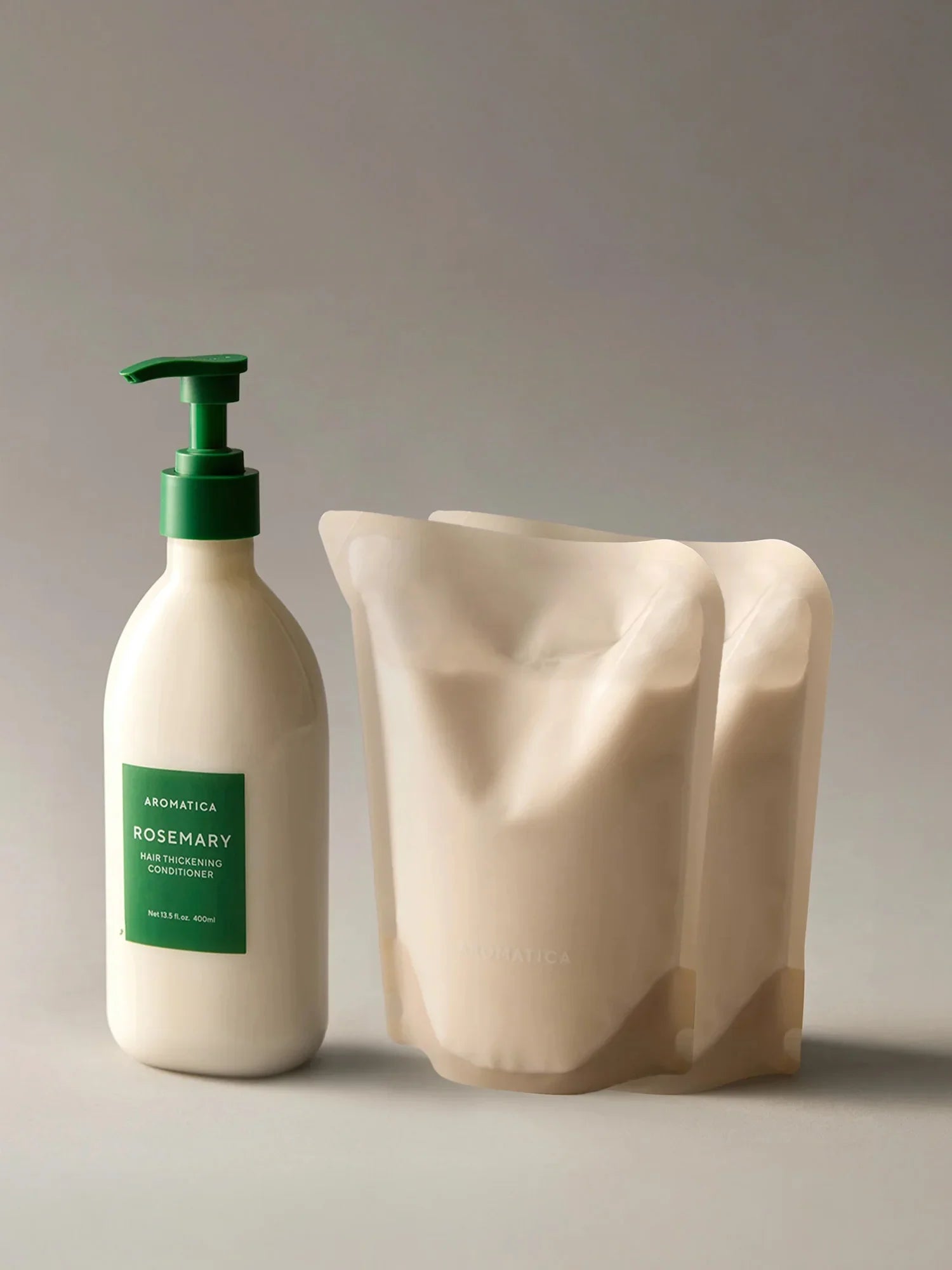 Rosemary Hair Thickening Conditioner 400ml & Refill 500ml x2