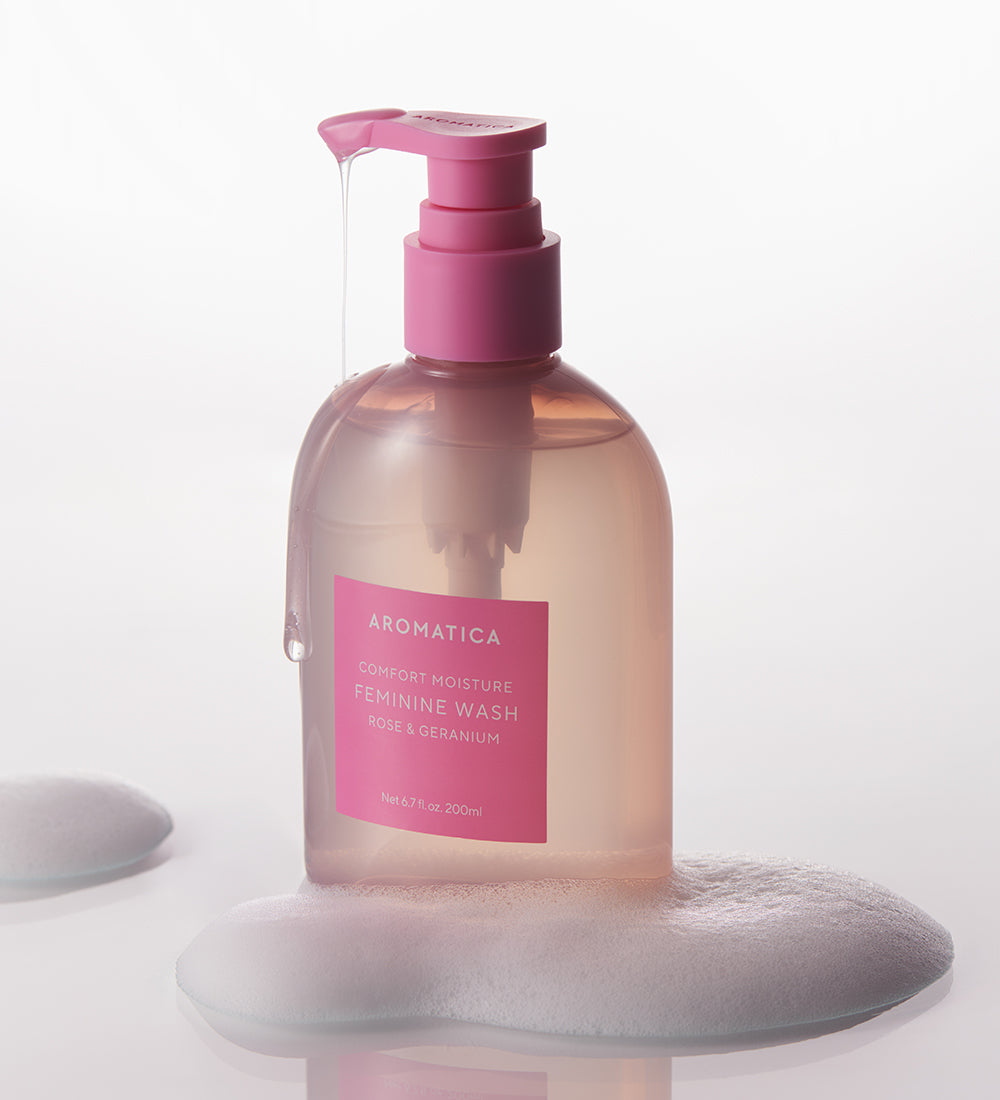 Aromatica Comfort Moisture Reminine Wash Rose&Geranium