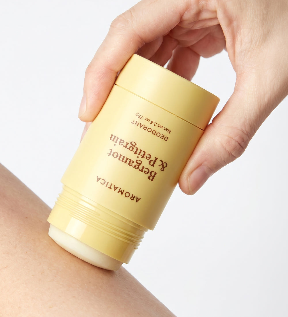 Bergamot & Petitgrain Deodorant 75g Duo – AROMATICA Global