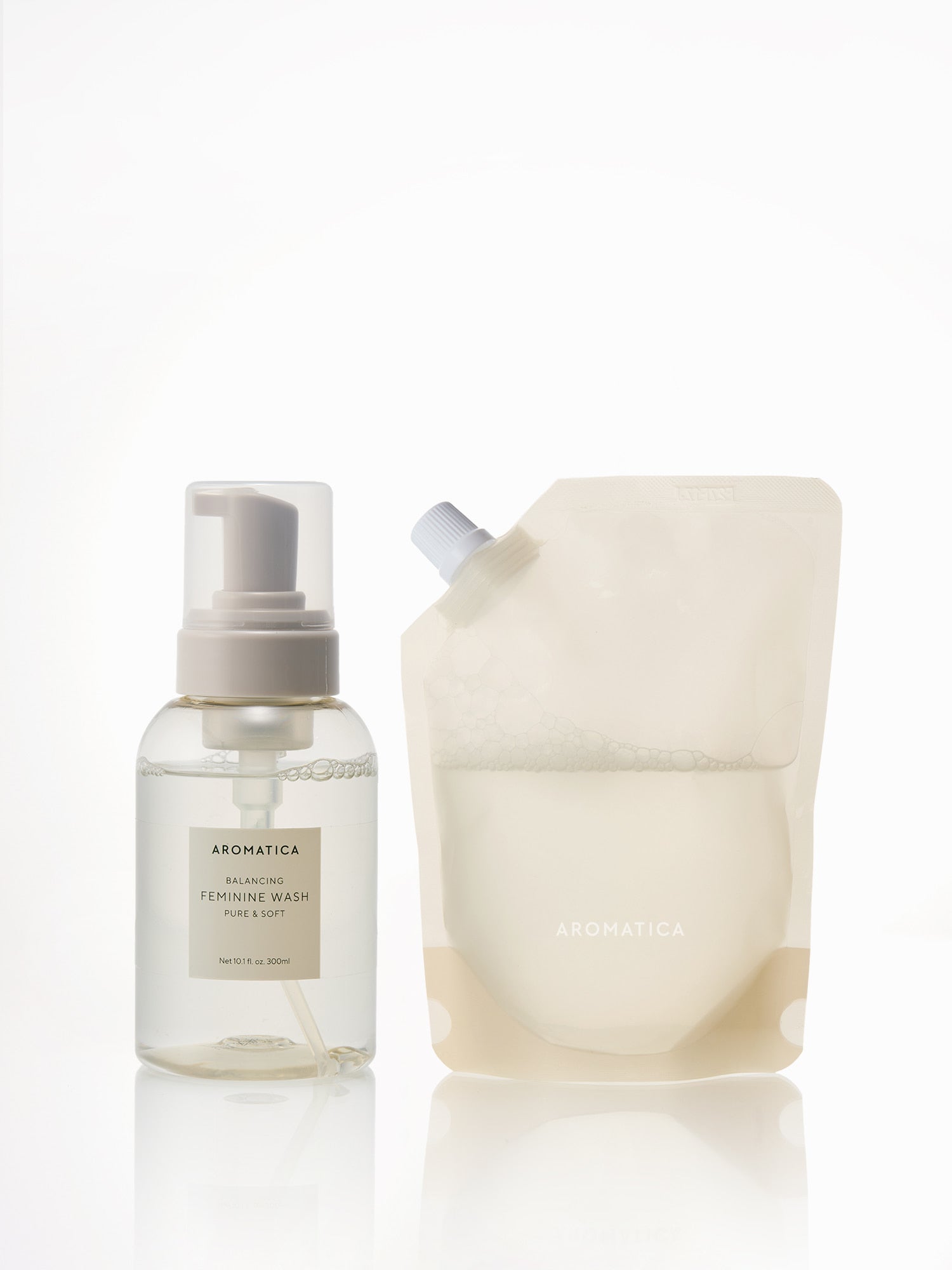 Pure & Soft Feminine Wash 300ml & Refill 300ml