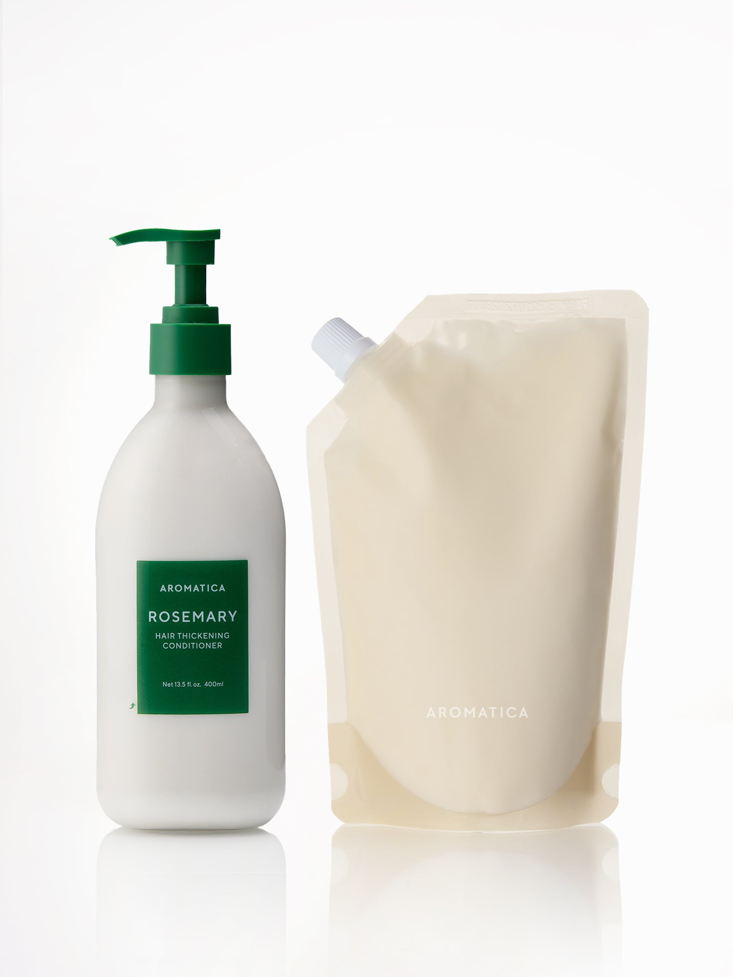 Rosemary Hair Thickening Conditioner 400ml & Refill 500ml