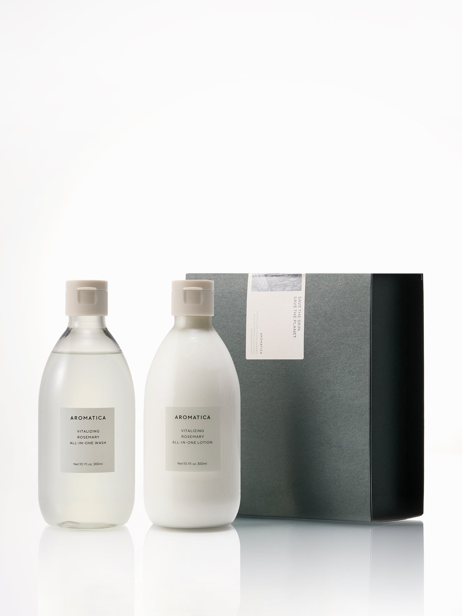 Rosemary All-in-One Body Wash & Body Lotion Set