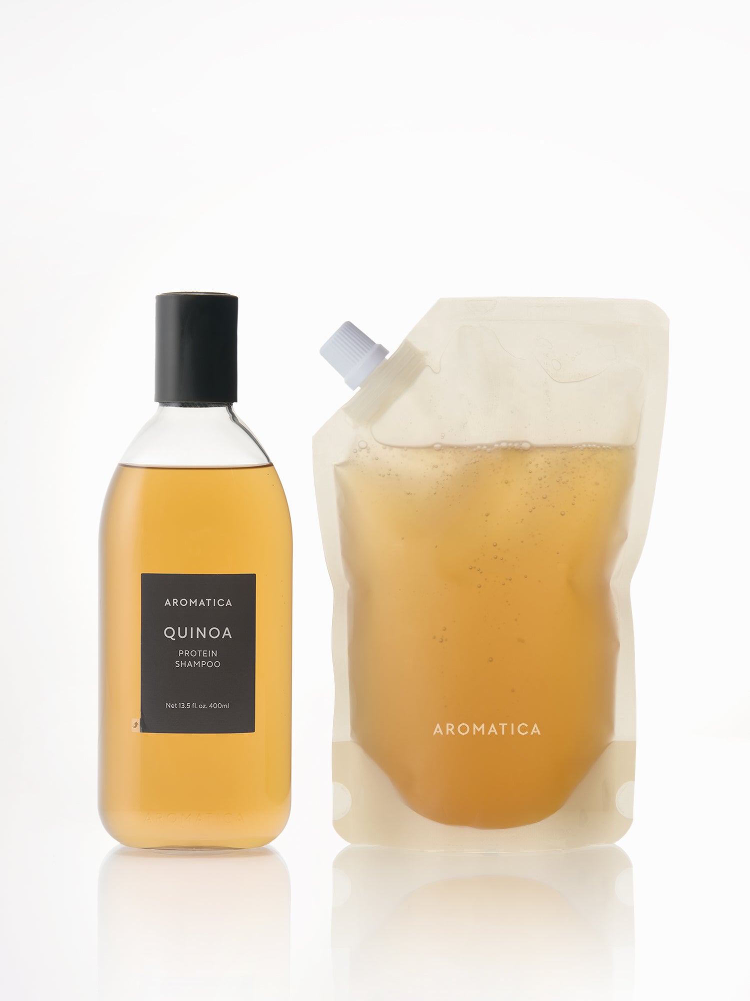 Quinoa Protein Shampoo 400ml & Refill 500ml