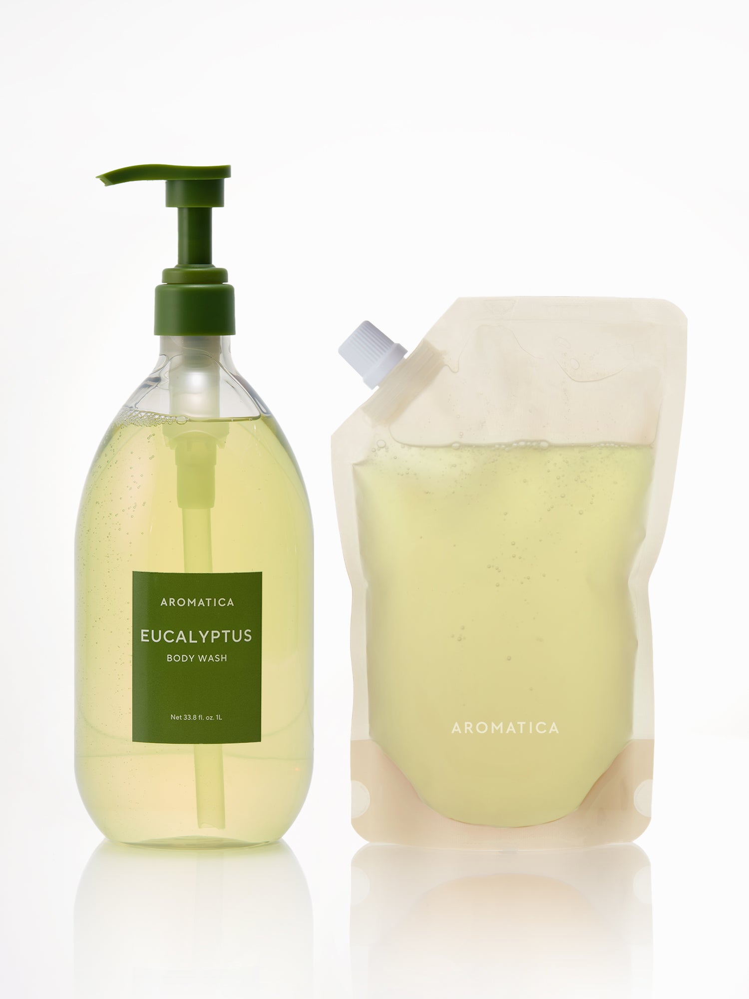 Eucalyptus Body Wash 1L & Refill 500ml