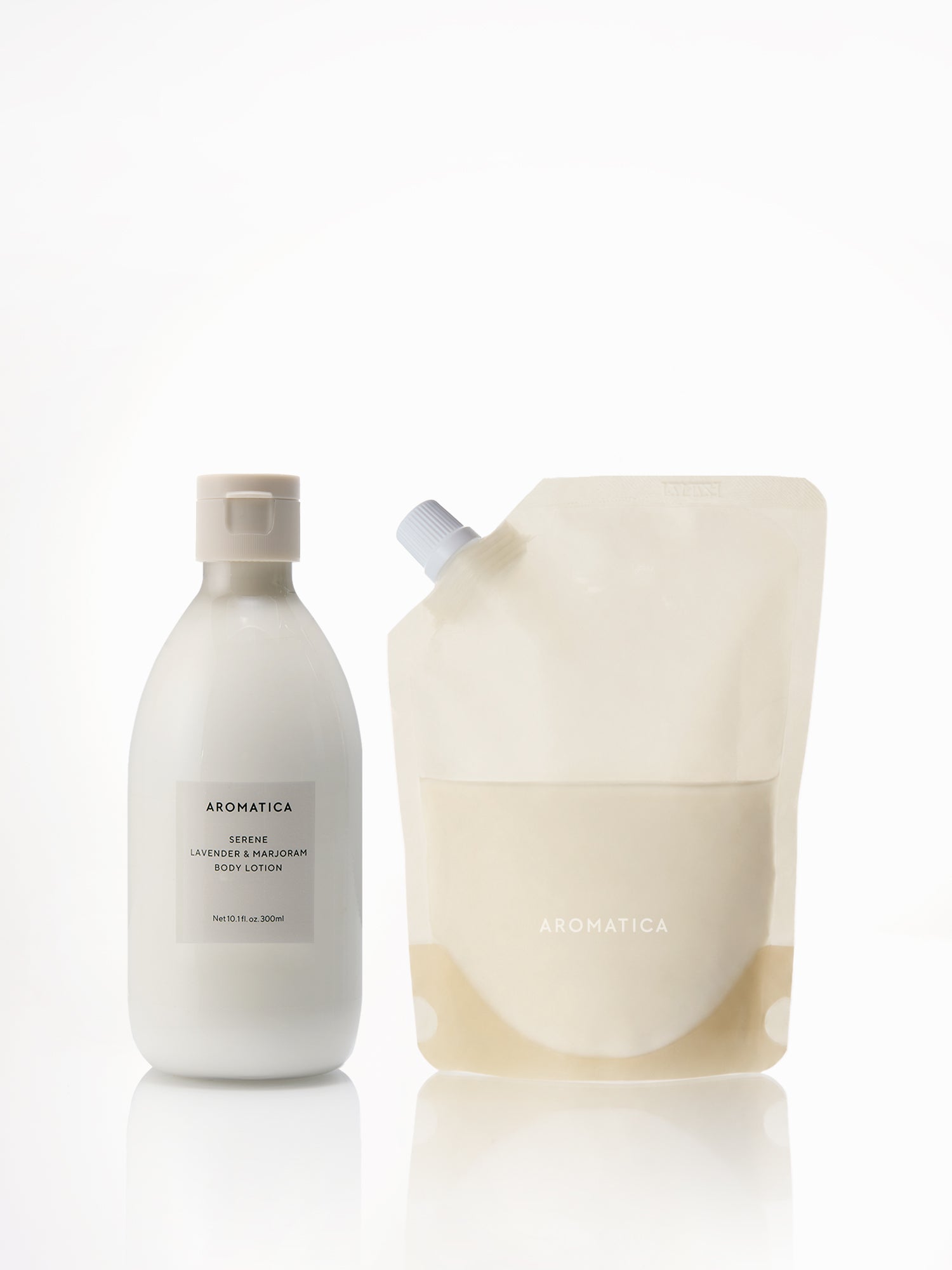 Serene Body Lotion Lavender & Majoram 300ml & Refill 300ml