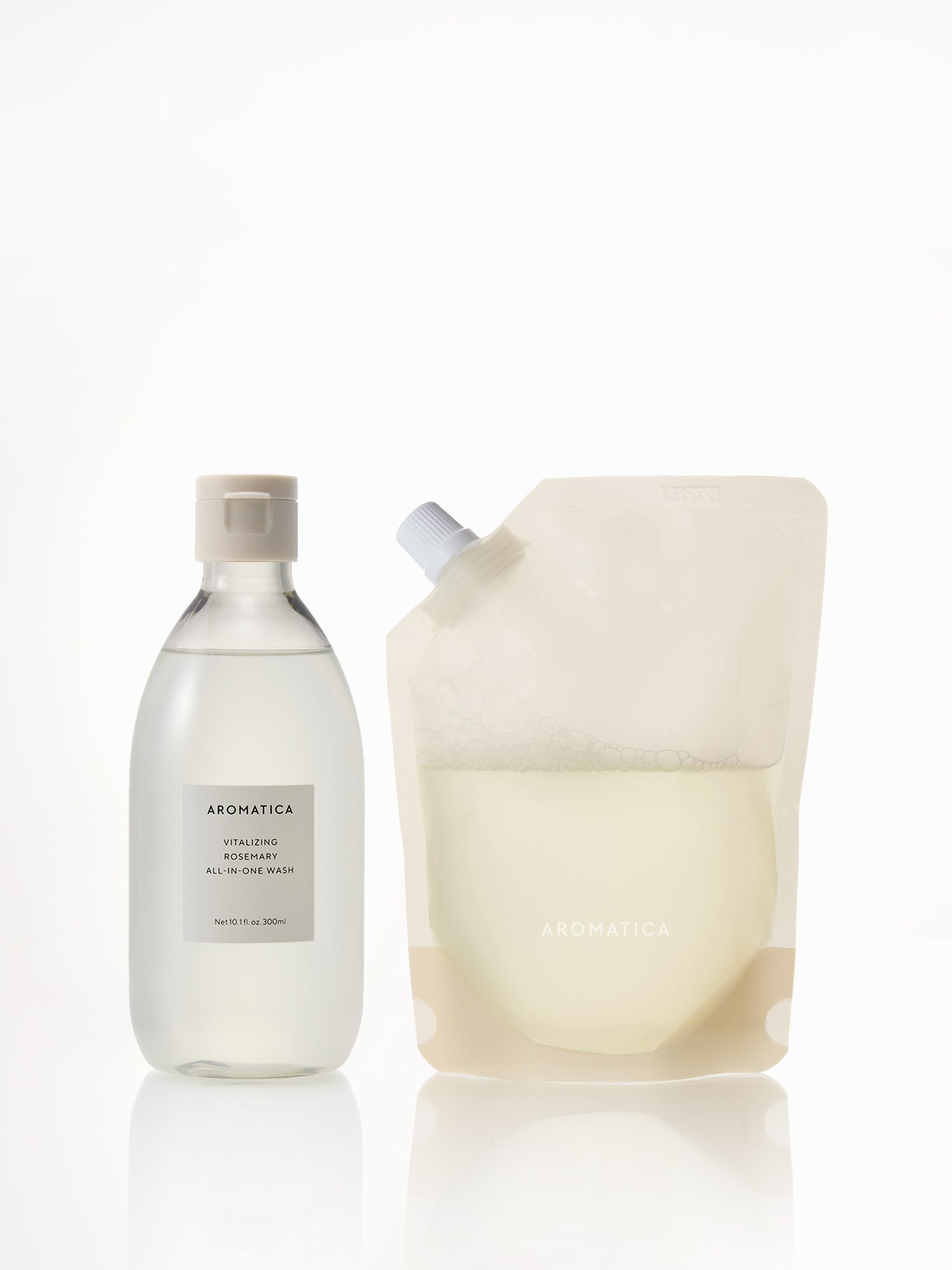Vitalizing Rosemary All-In-One Wash 300ml & Refill 300ml