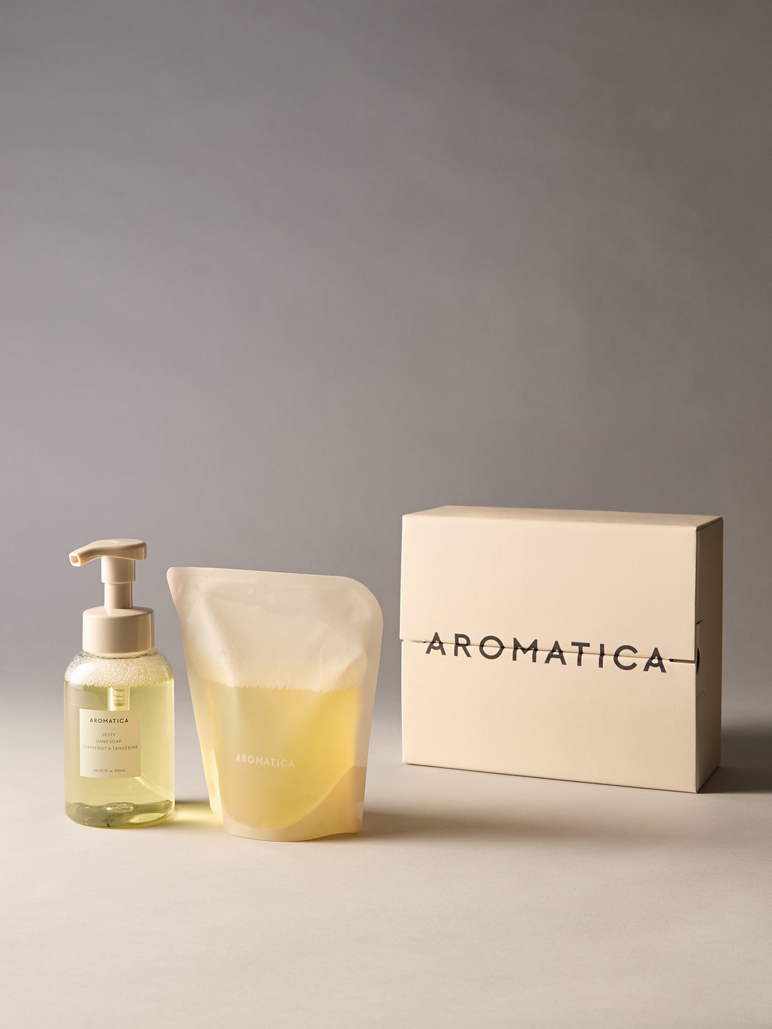 ゼスティ ハンドソープ グレープフルーツ＆タンジェリン 詰め替えセット