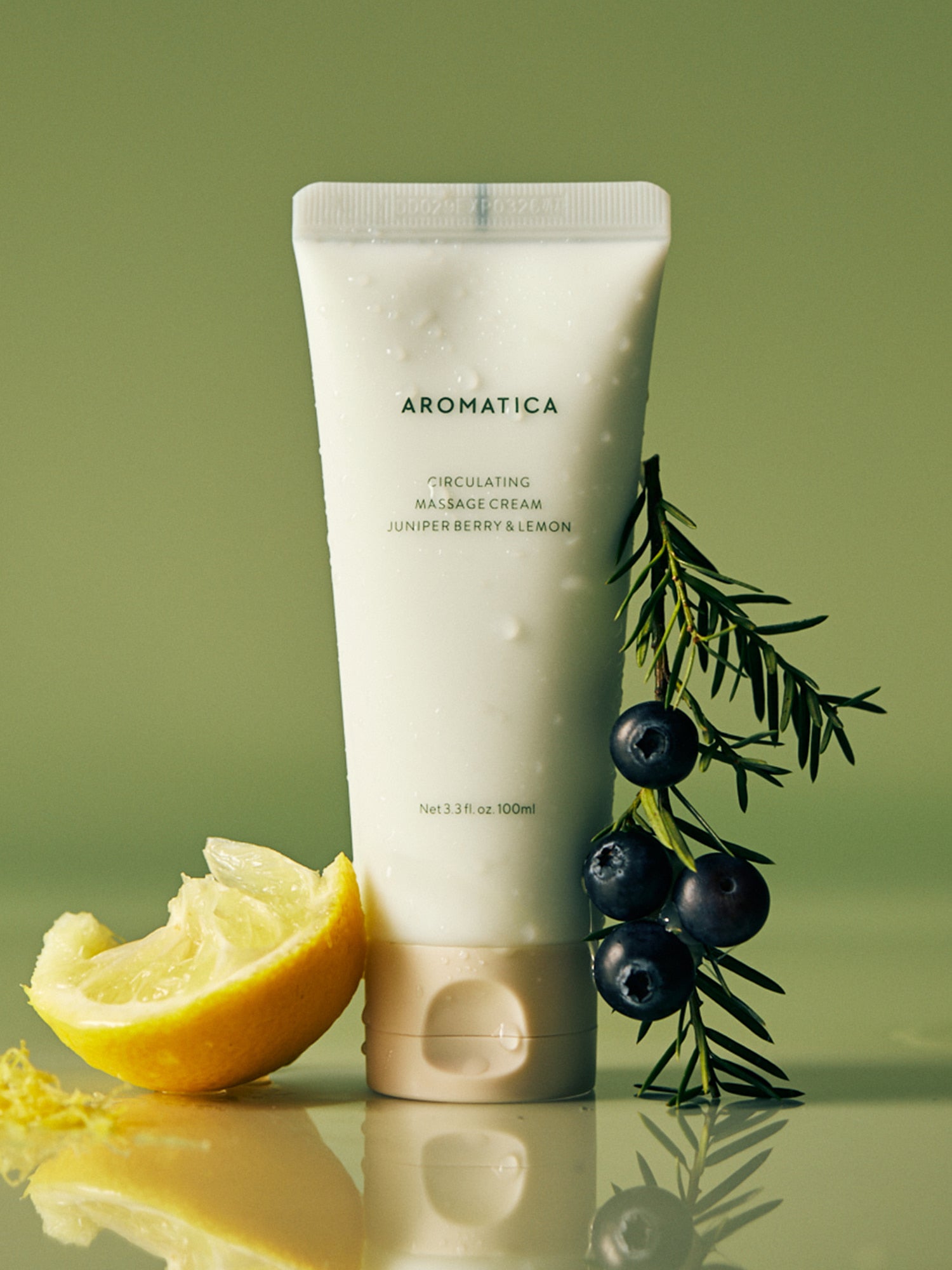 Circulating Massage Cream Juniper Berry & Lemon 100ml