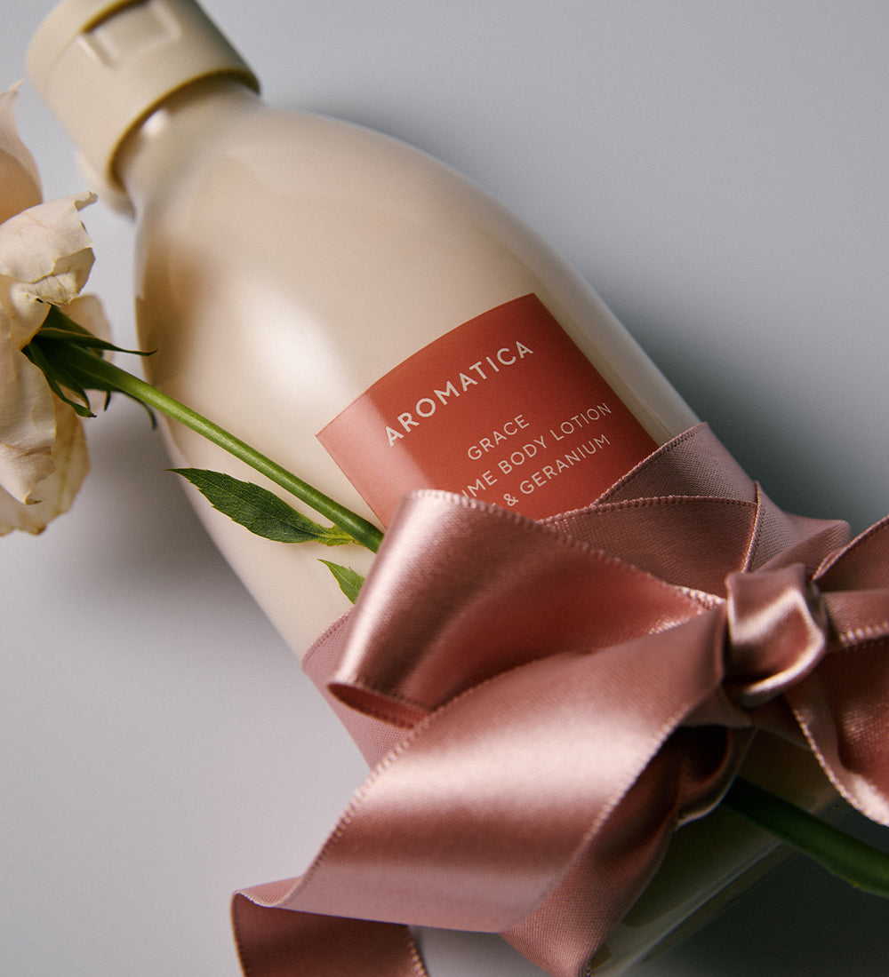 Grace Perfume Body Lotion Rose & Geranium 300ml – AROMATICA Global