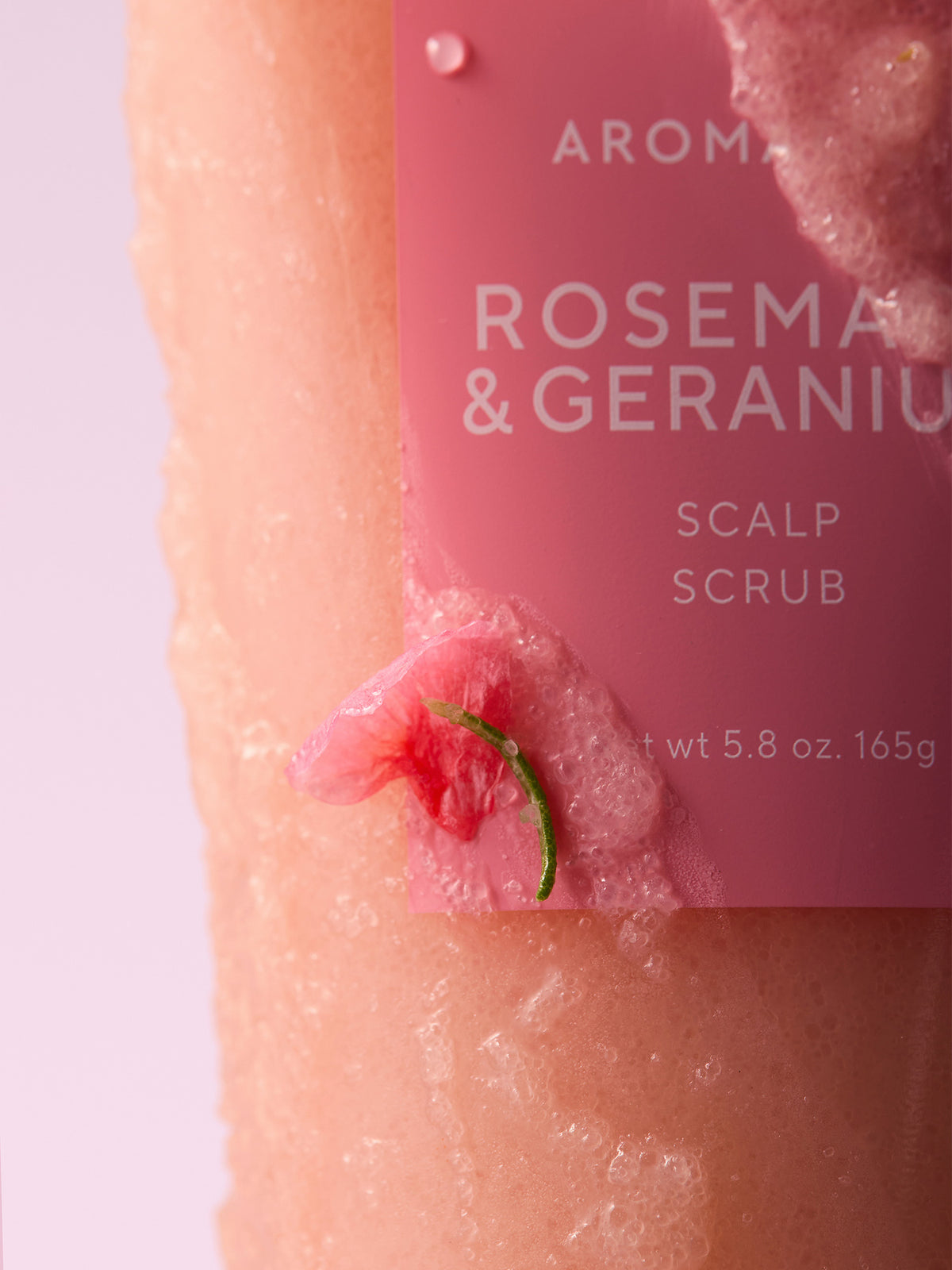 AROMATICA Rosemary & Geranium Scalp Scrub – detail image
