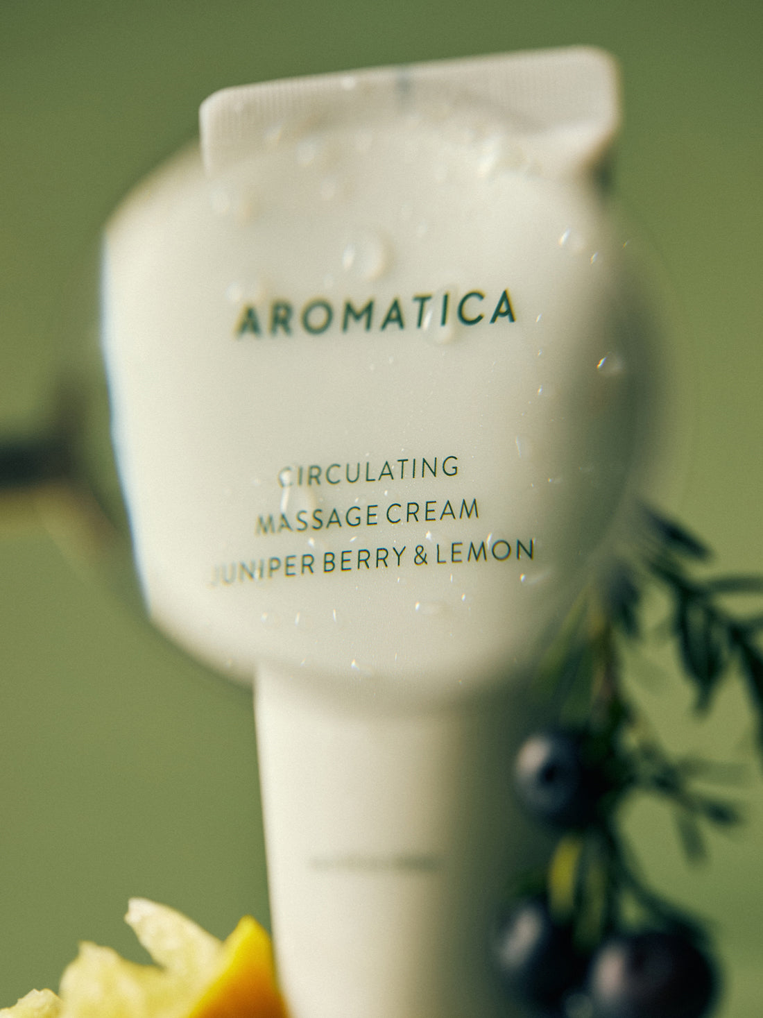 Circulating Massage Cream Juniper Berry & Lemon 100ml