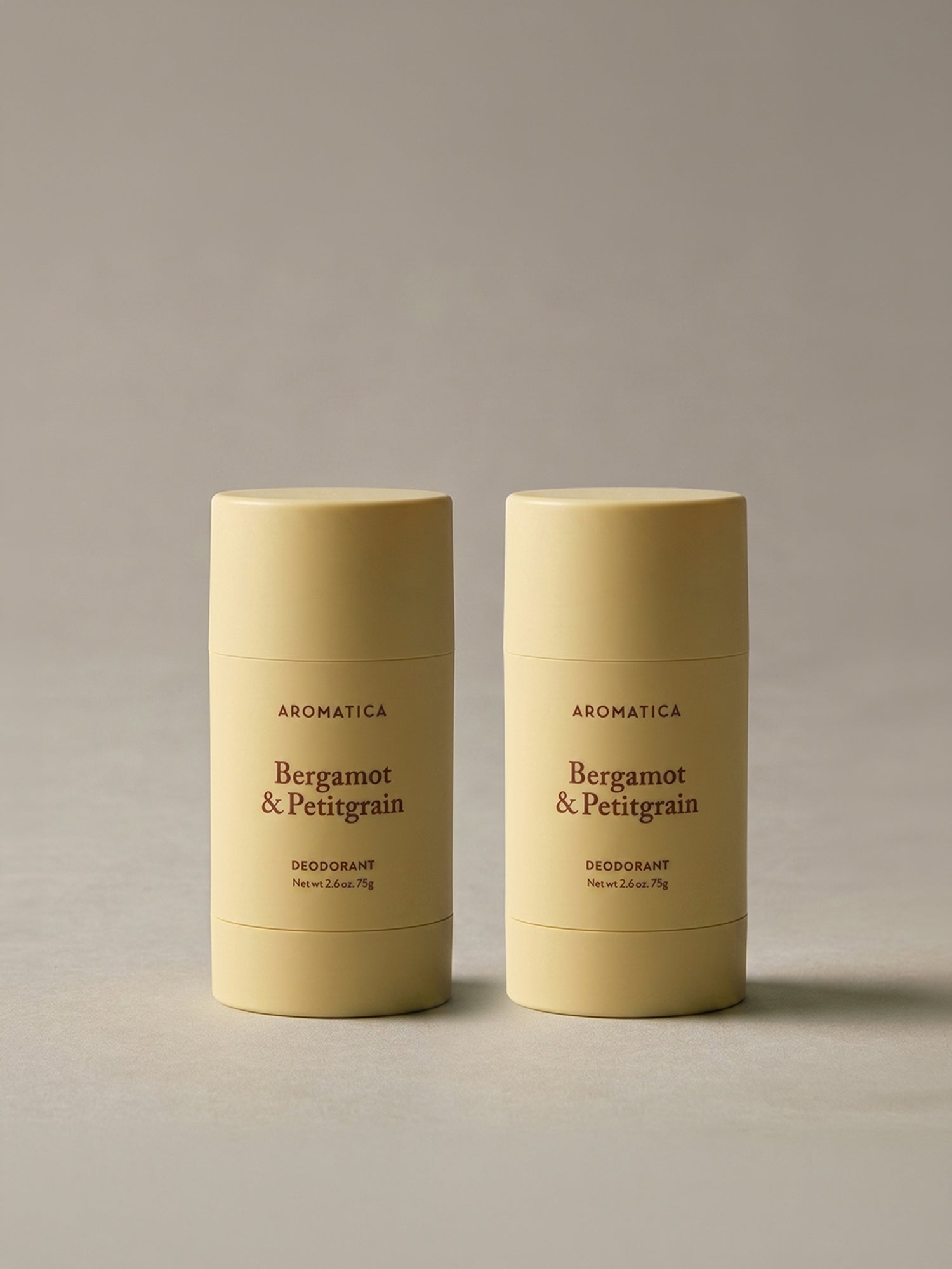 Bergamot & Petitgrain Deodorant 75g Duo