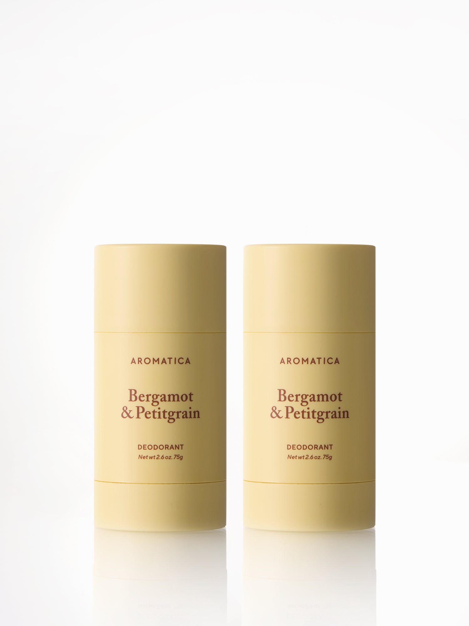 Bergamot & Petitgrain Deodorant 75g Duo